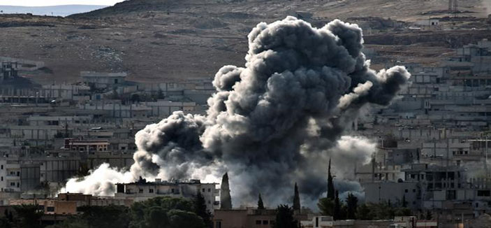 طيران التحالف الدولي يقتل 45 من داعش في 4 غارات جوية بالموصل 