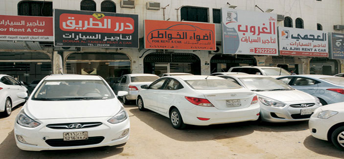 رصد 67 مخالفة على مكاتب تأجير سيارات بالرياض 