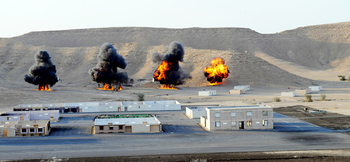 فرضية أخيرة لـ(نمر 3) في الرياض .. تحرير مبانٍ من قوات معادية بالرماية والإمداد وقصف الأباتشي 