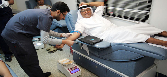 صحة جازان تشارك بعربة التبرع بالدم في مهرجان «البن2» 