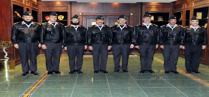 اللواء المرشان يقلد ضباط كلية الملك خالد العسكرية رتبهم الجديدة 