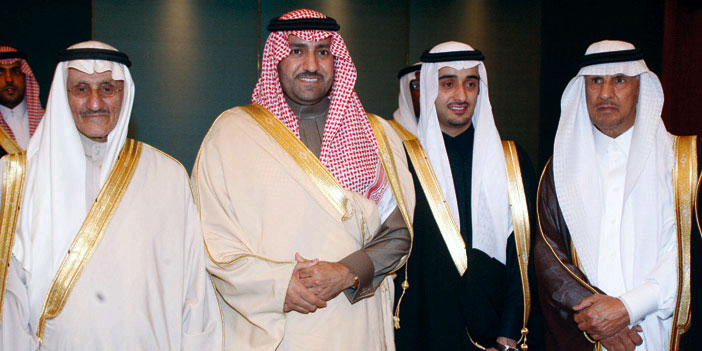 الأمير سعد بن عبد العزيز بن تركي يحتفل بزواجه من كريمة غالب السعدون 