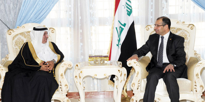  الجبوري يستقبل وفد الخارجية السعودية في مكتبه الخاص ببغداد