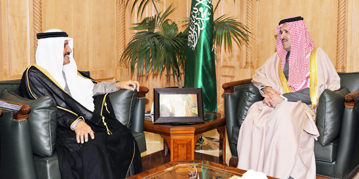 الأمير فيصل بن سلمان استقبل وزير الصحة 