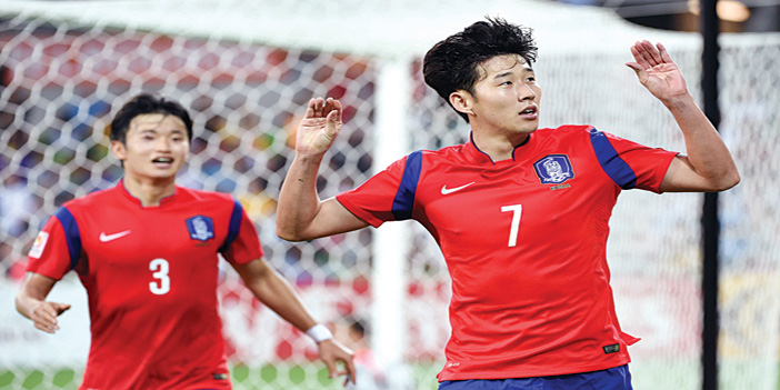 سون سجل ثنائية وقاد كوريا الجنوبية لنصف النهائي