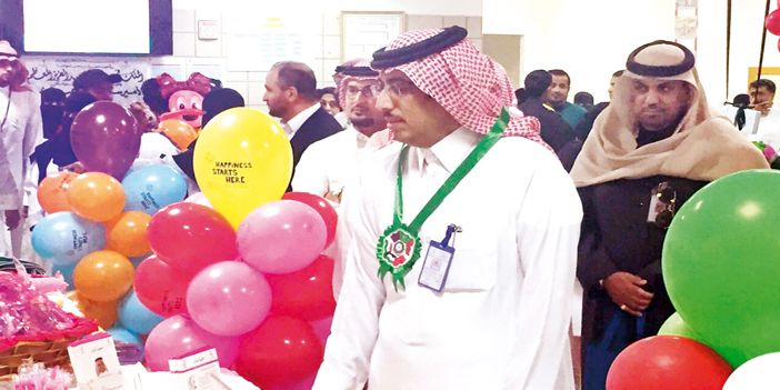 مستشفى الملك سلمان بن عبدالعزيز يحتفل بيوم الطفل الخليجي وحقوق المريض 