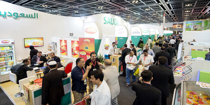  إقبال كبير على الشركات السعودية ضمن فعاليات معرض الخليج للأغذية