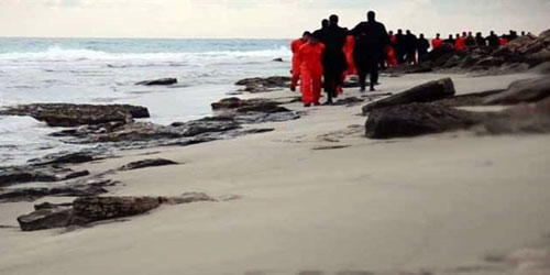 العالم يستنكر جريمة «داعش» بحق المصريين في ليبيا 