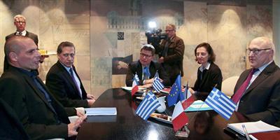 اتصالات أوروبية يونانية قبل اجتماع وزراء مالية اليورو 