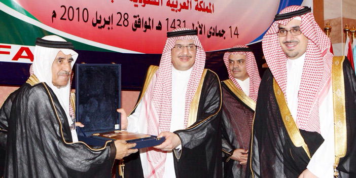  الأمير سلطان بن فهد يكرم السعد بحضور الأمير نواف بن فيصل