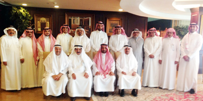  من لقاء اللجنة الوطنية الصناعية بمجلس الغرف السعودية وممثلي وزارة التجارة والصناعة