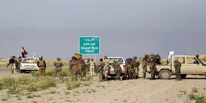  قوات الأمن العراقية تسيطر على منطقة تكريت