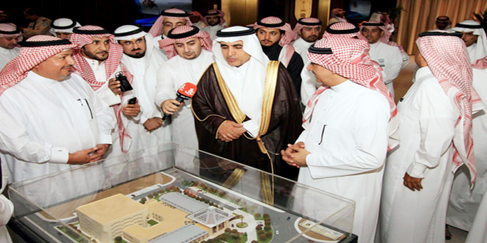  وزير التعليم خلال تدشينه عددا من المشروعات بجامعة الملك سعود