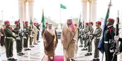 الأمير محمد بن سلمان يبحث مع خالد الصباح التعاون الدفاعي بين المملكة والكويت 