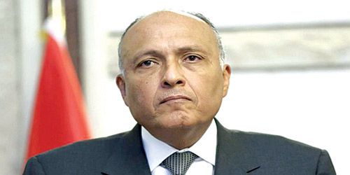 وزير الخارجية المصري: ننسق مع دول الخليج للمشاركة في العمليات العسكرية باليمن 