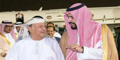 الرئيس اليمني يصل إلى الرياض.. والأمير محمد بن سلمان في مقدمة مستقبليه 