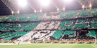 جماهير الأندية السعودية ترسم مفاهيم الوطن بكل الألوان 