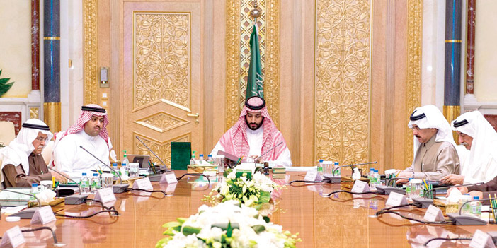 الأمير محمد بن سلمان مترئساً إحدى جلسات مجلس الشئون الاقتصادية والتنمية