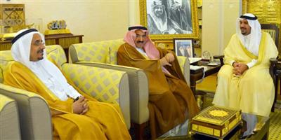 أمير منطقة القصيم يستقبل رئيس مجلس أمناء «منتدى الرياض» 