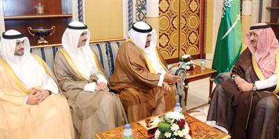ولي ولي العهد بحث مع رئيس جهاز الأمن الوطني الكويتي الأوضاع الإقليمية والدولية 
