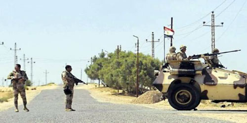 سقوط طائرة عسكرية ومقتل 11 تكفيرياً برصاص الجيش المصري بسيناء 