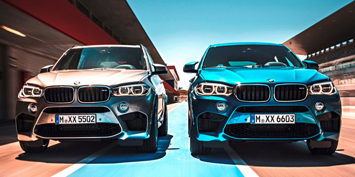 إطلاق سيّارتي BMW X5M وX6M الجديدتين في السعودية 