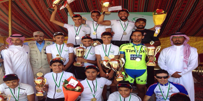 دراجو السلام يحققون كأس بطولة المنطقة المفتوحة الرابعة للدراجات 