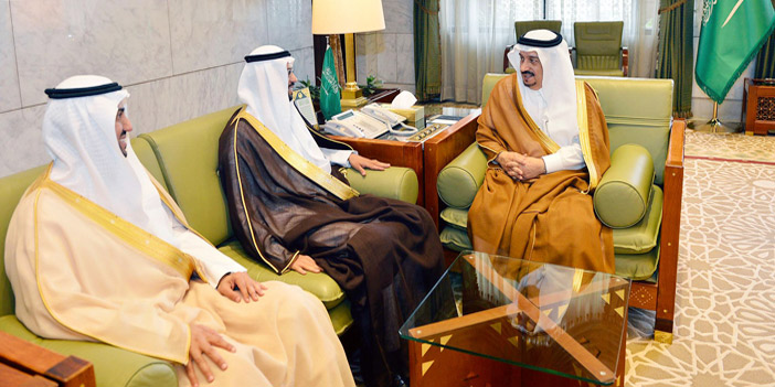 الأمير فيصل بن بندر يستقبل رئيس الجمعية السعودية لريادة الأعمال 