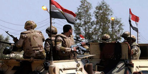 مقتل 6 إرهابيين فى سيناء برصاص الجيش المصري 