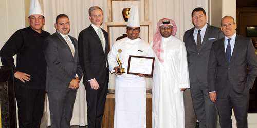 الشيف السعودي أنس مبارك آل سليّم يفوز بجائزة «أفضل طاهٍ شاب» 