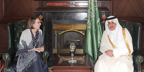  الأمير فهد بن سلطان يستقبل القنصل العام لألمانيا الاتحادية
