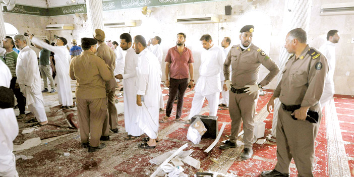 تفجير إرهابي في مسجد بالقديح وأنباء عن 21 شهيدا وقرابة المائة مصاب