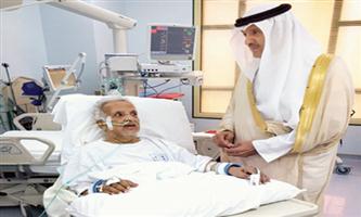 الأمير سلطان بن سلمان يطمئن على صحة الدكتور عبدالرحمن الأنصاري 