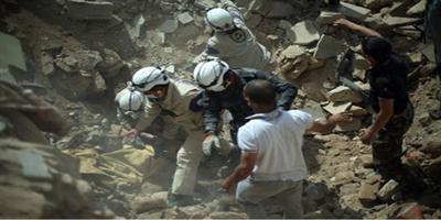 مقتل 49 مدنياً في القصف الجوي على قرية في محافظة إدلب 