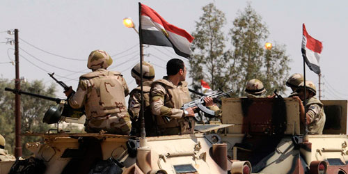 مقتل 4 إرهابيين برصاص الجيش المصري واستنفار أمني على الحدود 