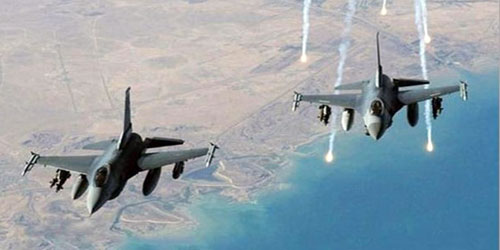 طائرات التحالف تشن ضربات موجعة للمليشيات الحوثية في أنحاء اليمن 
