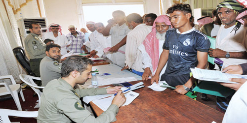أكد مواصلة إدارة جوازات منطقة جازان لاستقبال الأشقاء اليمنيين لتصحيح أوضاعهم 