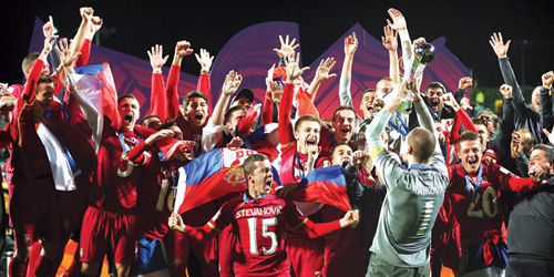  صربيا متوجة بكأس العالم للشباب