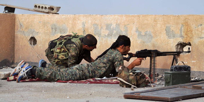  قناص من وحدات حماية الشعب الكردية الموالية للأسد في معارك الحسكة