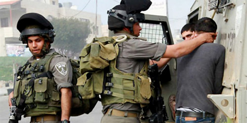  قوات الاحتلال تعتقل شباناً فلسطينيين