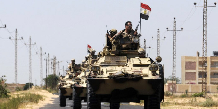  وحدات من الجيش المصري في استعراض قوة في ظل التهديدات الإرهابية الجارية - إرشيفية