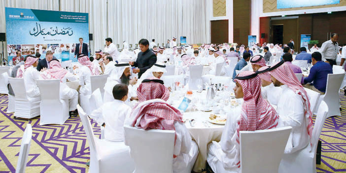  من حفل الأفطار الرمضاني لشركة التعدين العربية السعودية «معادن»