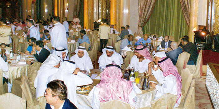 الخزف السعودي تقيم إفطاراً جماعياً لمنسوبيها 