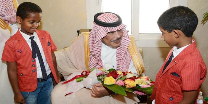  الأمير مشاري يعايد الأيتام