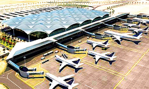 13 مليون راكب غادروا وقدموا إلى مطار الملك خالد الدولي 