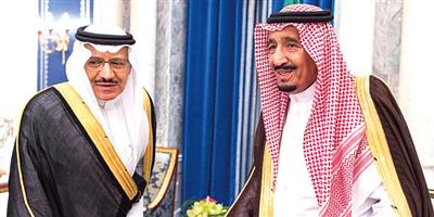 الأمير مشعل بن عبدالله بن مساعد يباشر مهامه أميرًا لمنطقة الحدود الشمالية 