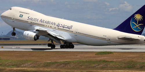 84 % معدل انضباط رحلات الخطوط الجوية السعودية 