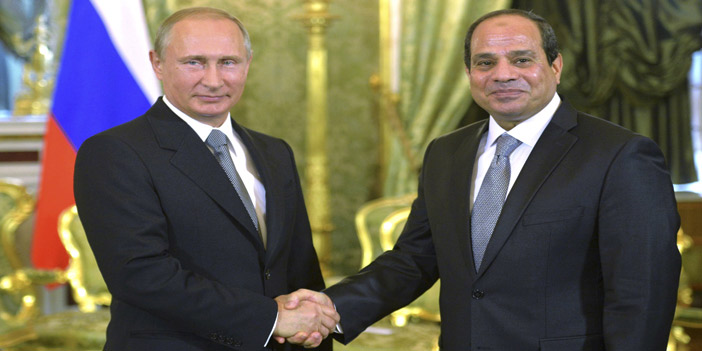 بوتين يرحب بالسيسي في موسكو ويعول على الدور المصري
