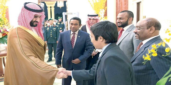  د. محمد شهيم مع الأمير محمد بن سلمان