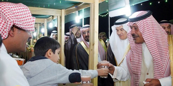  أمير الباحة خلال افتتاح مركز الأمير مشاري